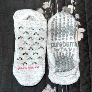 Holiday Mistletoe Pure Barre Socks